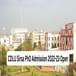 CDLU Sirsa PhD Admission 2022-23 Open; Apply till May 07